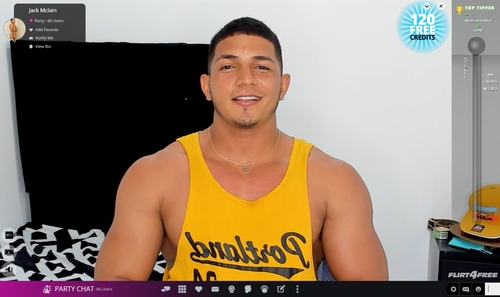 Flirt4Free offers free premium gay live video chat shows