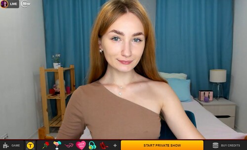 Sexy webcam model accepts altcoins for privates shows at LiveJasmin.com